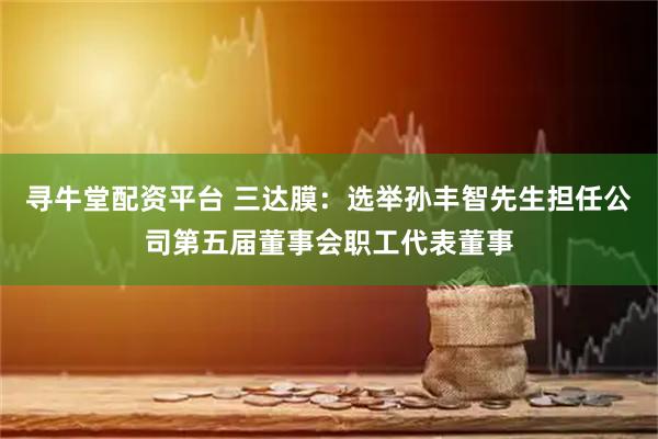 寻牛堂配资平台 三达膜：选举孙丰智先生担任公司第五届董事会职工代表董事